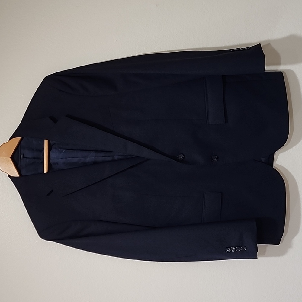 J. Crew Ludlow Slim-fit Suit Jacket Double Vent Loro Piana Italian wool size 42R